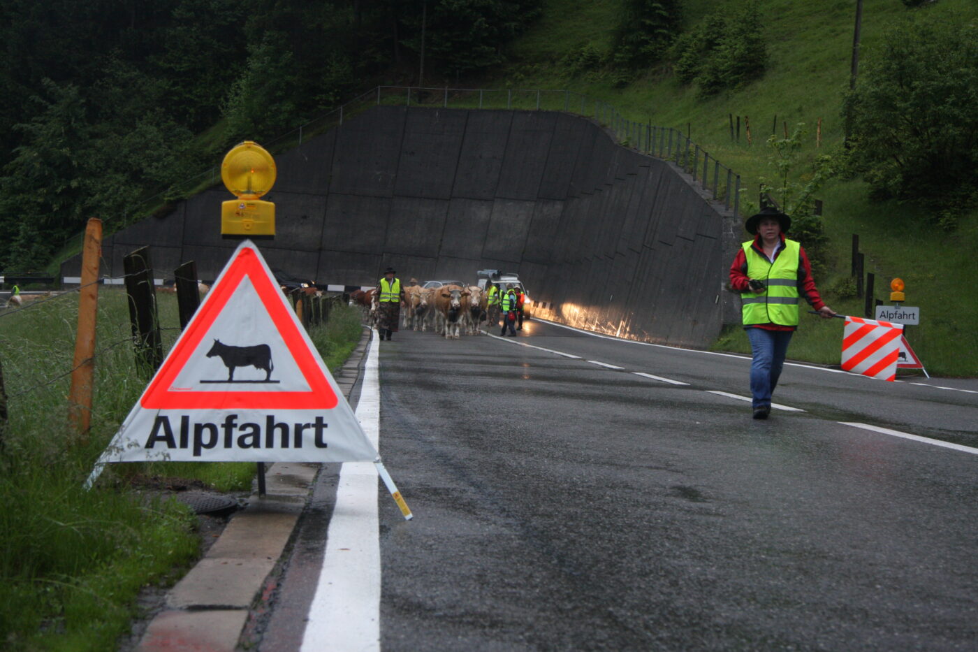 Sichere und unfallfreie Alpfahrt 