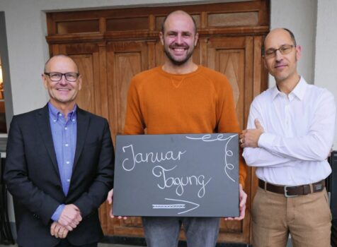 Bernard Belk, Thomas Steinsberger und David Brugger (von links) referierten zum Thema «Absenkpfad Nährstoffe».