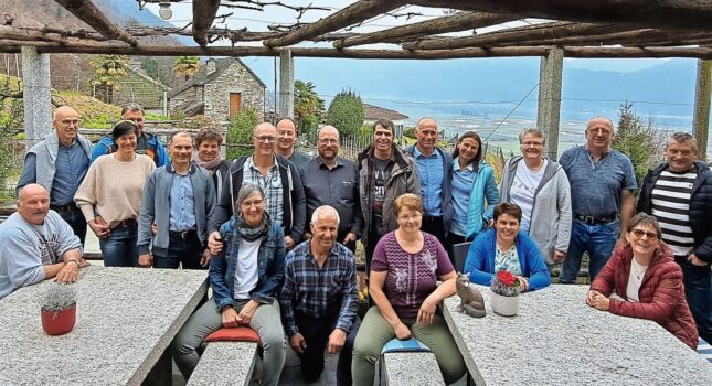 Die Jubiläums-Meisterlandwirte und ihre Partner und Partnerinnen verbrachten eindrückliche Tage im Tessin. Bild: zVg.