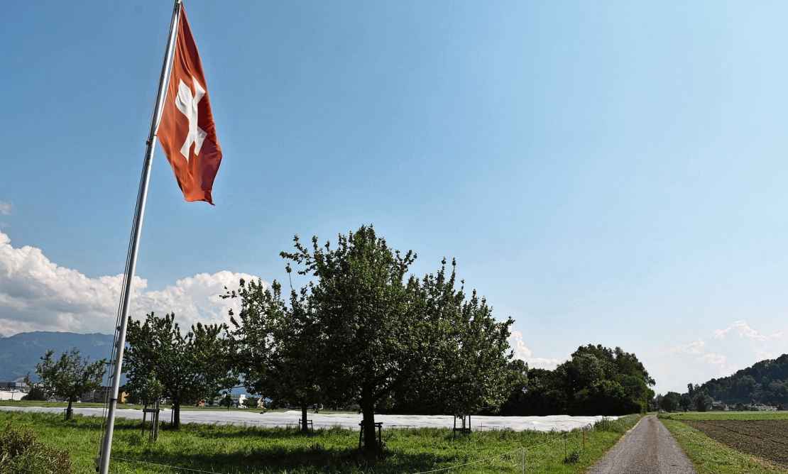 Der Betrieb der Familie Zürn liegt am Dorfrand von Au.