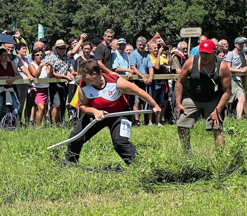 Die Zweitplatzierte: Iris Aebli aus Mogelsberg.