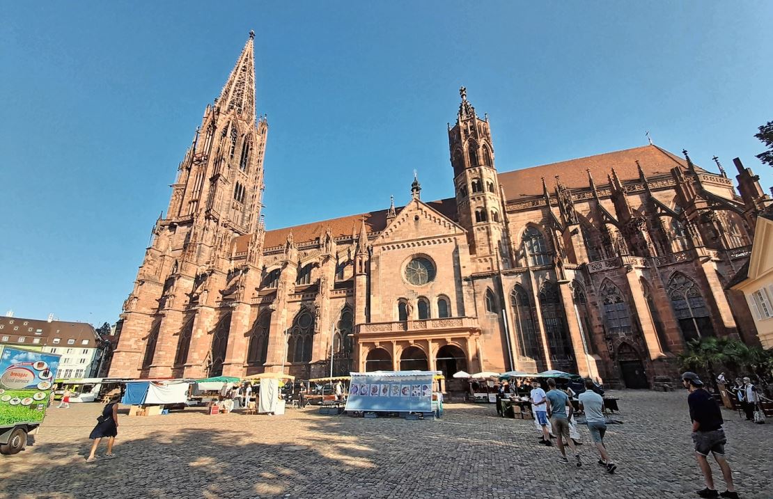 Das imposante Münster in Freiburg.