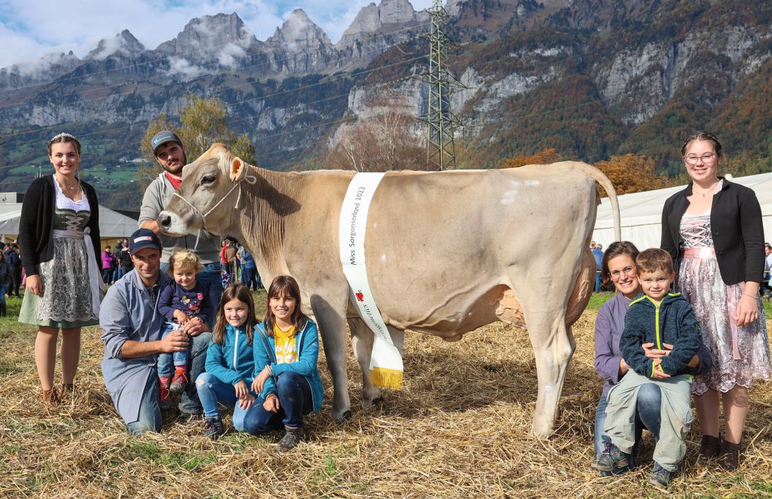 Nischa von Marco Wildhaber ist die Schönste im ganzen Sarganserland.