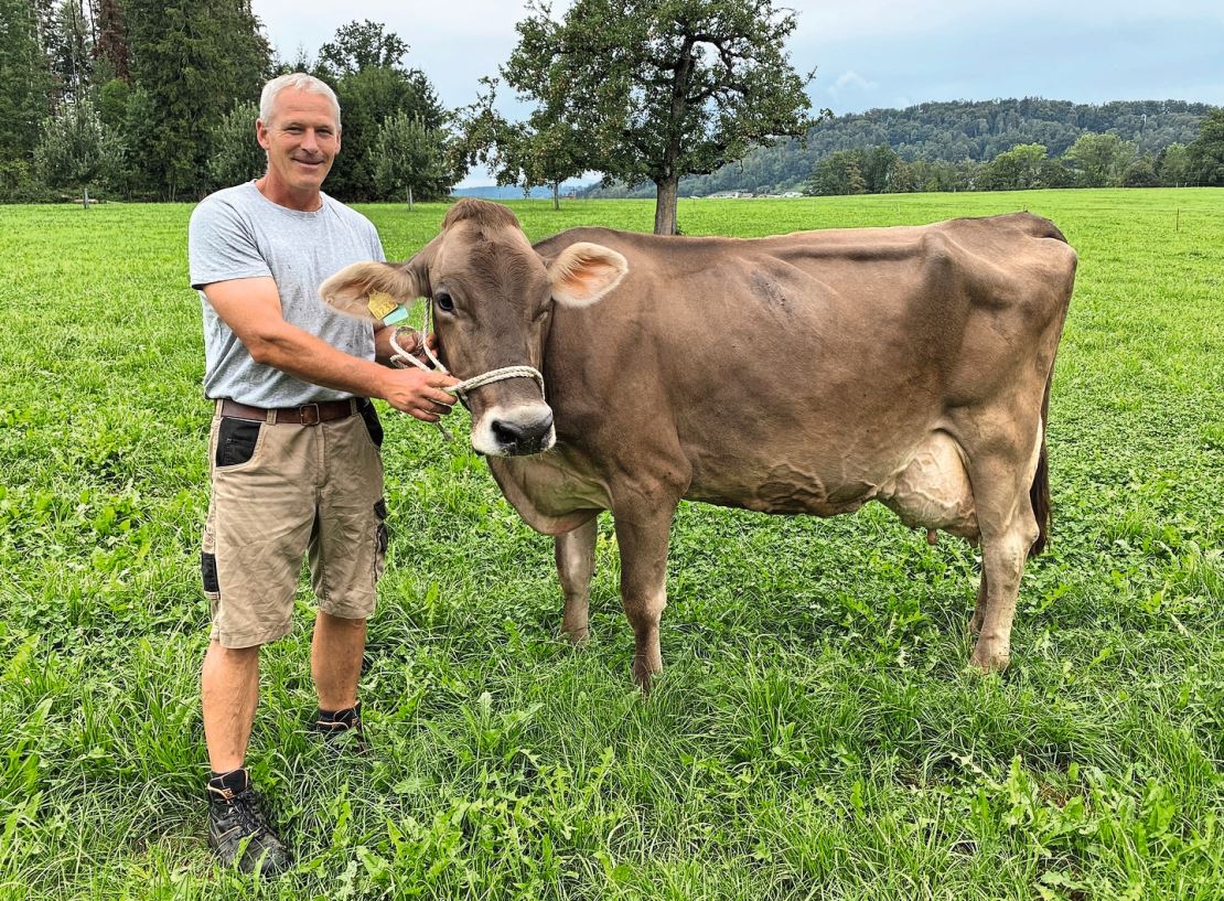 Thomas Niedermann aus Lenggenwil mit Brookings Juka konnte sich über den Titel Miss Fitness 2023 freuen. Bilder: zVg.