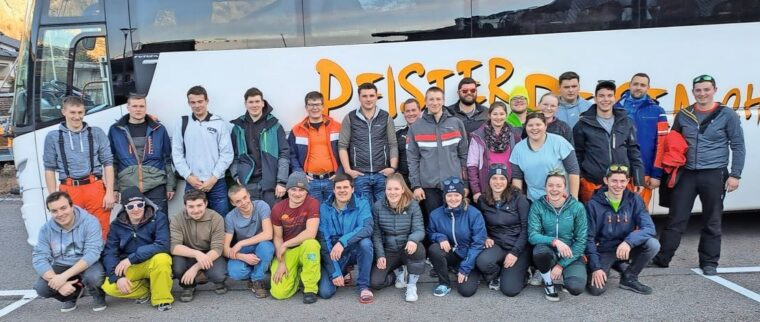 Mitglieder der Landjugend Ramswag verbrachten ein tolles Skiweekend im Skigebiet Hasliberg in der Innerschweiz. Bild: zVg.