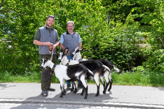 Betriebs-Cup-Sieger Stefan Kaufmann (rechts) aus Aadorf. Bild: zVg.