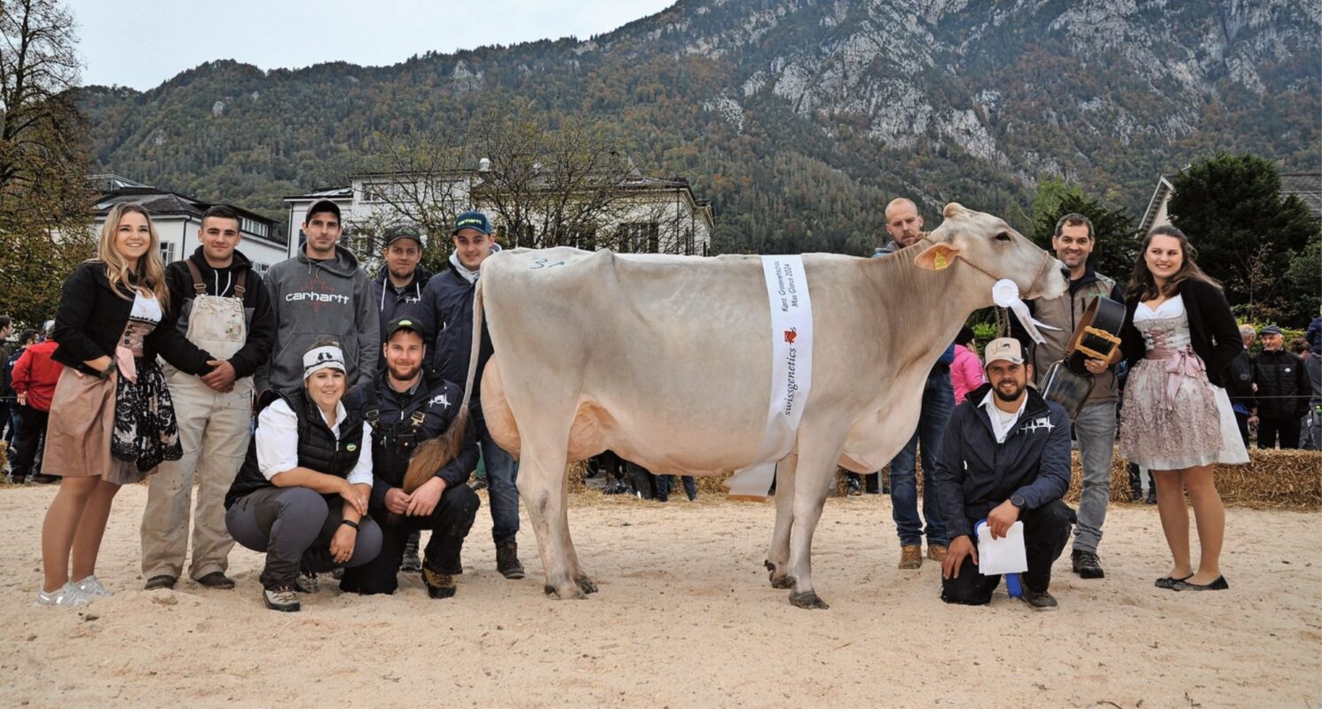 Peggy-Sue von Philipp Zweifel verteidigte den Titel der Miss Glarus.